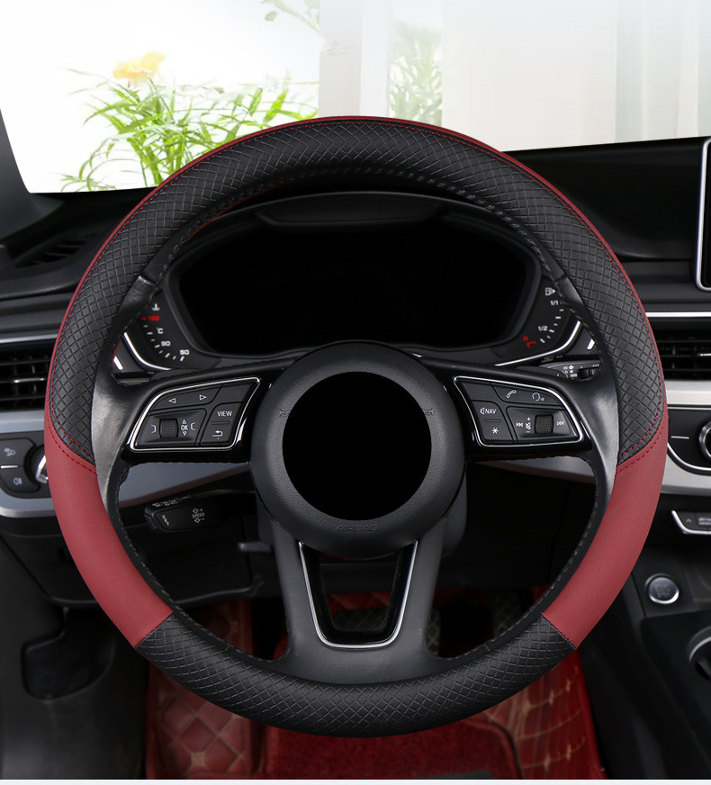 Large and Small Trucks, Light Trucks, Heavy Trucks, Buses, Four-Season Universal Steering Wheel Cover 40-42-45-47-50cm