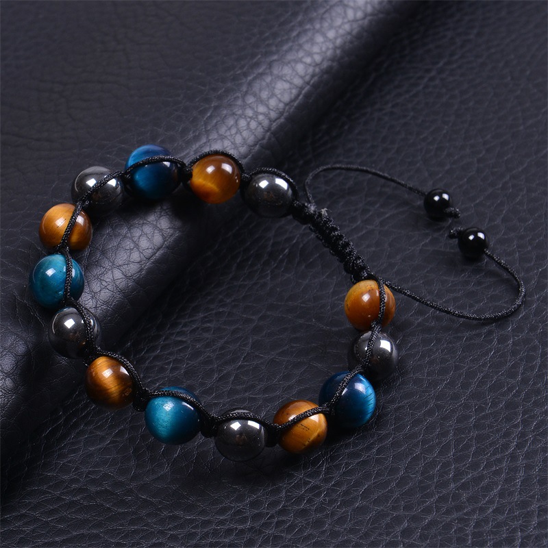Fashion Multicolor Natural Stone Handmade Bracelets 1 Piece display picture 2