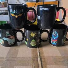 陶瓷罗叠杯 咖啡套杯收底杯 加印logo出口外贸节日礼品堆叠马克杯