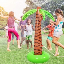 夏日清爽家庭式喷水垫充气喷水洒水垫户外戏水玩具儿童折叠游戏垫