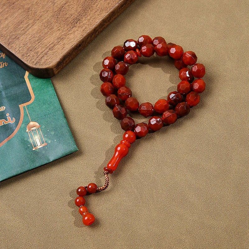 Rosary, bracelet, beads, accessory, 33 pieces