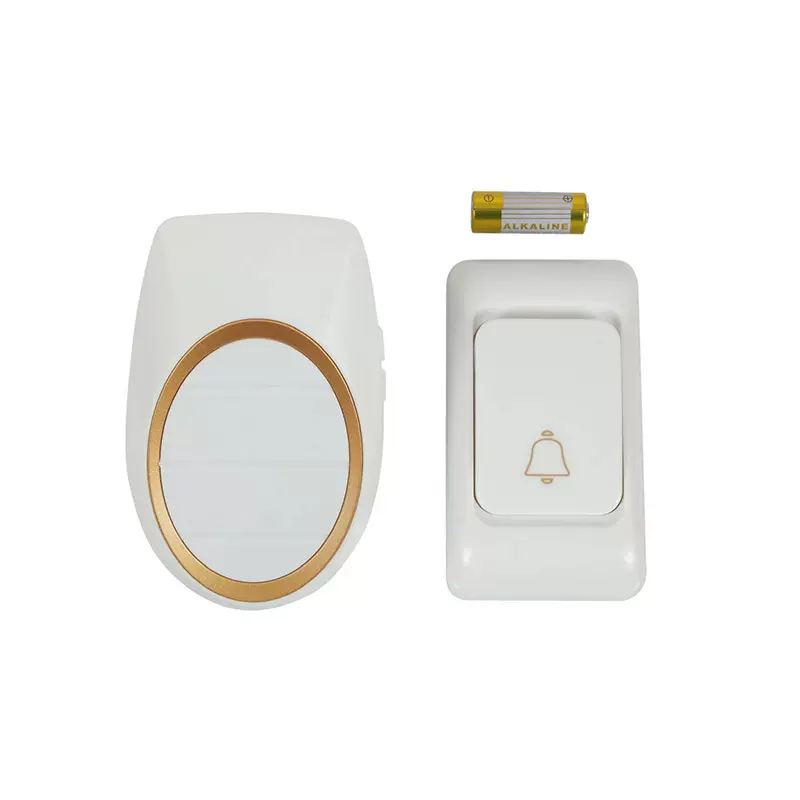 便携式家用智能防水安全数码无线门铃433自动对码不窜响跨境呼叫