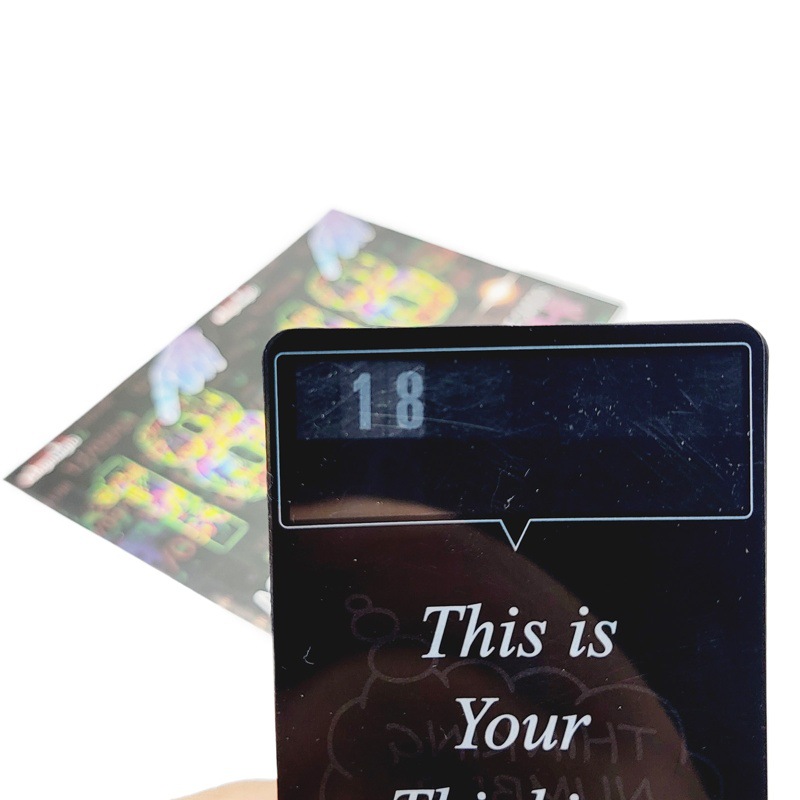 G0669 edad Tarjeta de perspectiva Rey Magia apoyos Mágicos juguetes para niños Festival rendimiento alma