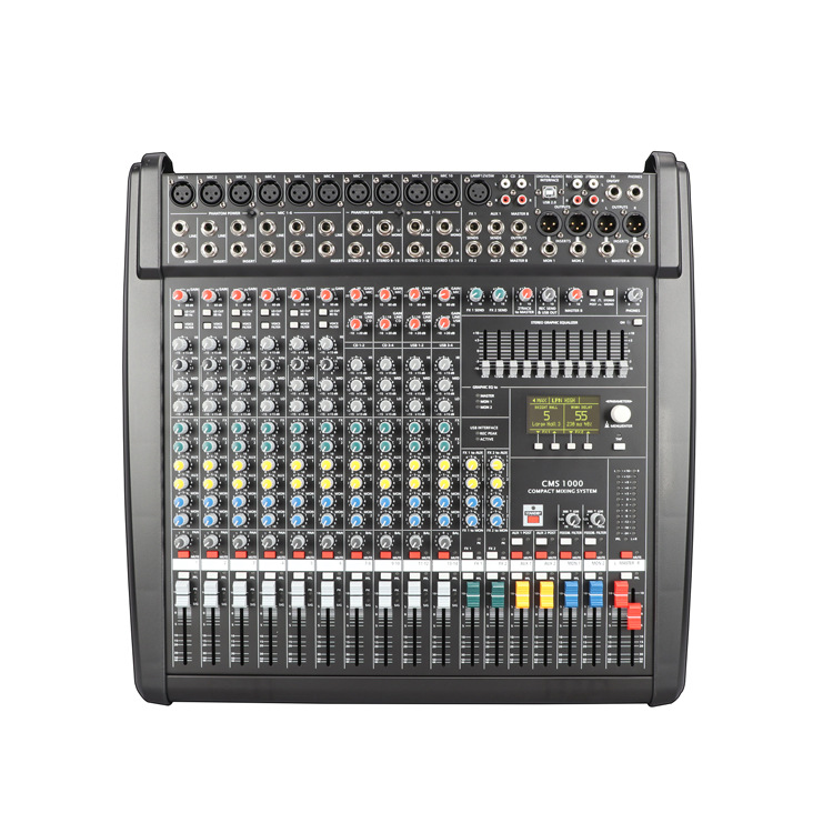 CMS1000-3调音台 10路舞台演出双99DSP效果带均衡酒吧专业混音器