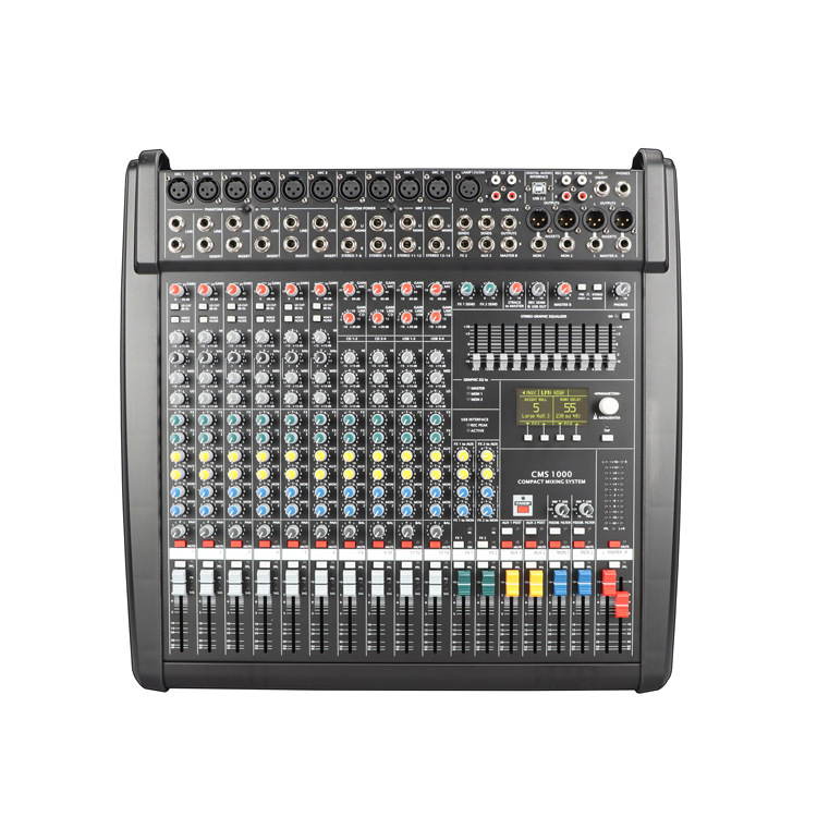 Cms1000-3 Mixer 10-Way Stage Performance Dual 99Dsp Effect with Balanced Bar Professional Mixer Cms1000-3 Mixer 10-Way Stage Performance Dual 99Dsp Effect with Balanced Bar Professional Mixer