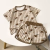 Trousers with letters, with little bears