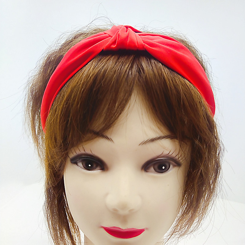 Nueva Venta caliente venda transfronteriza diadema creativo amplio borde presión pelo pequeño paquete de pelo fresco moda diadema fábrica carga