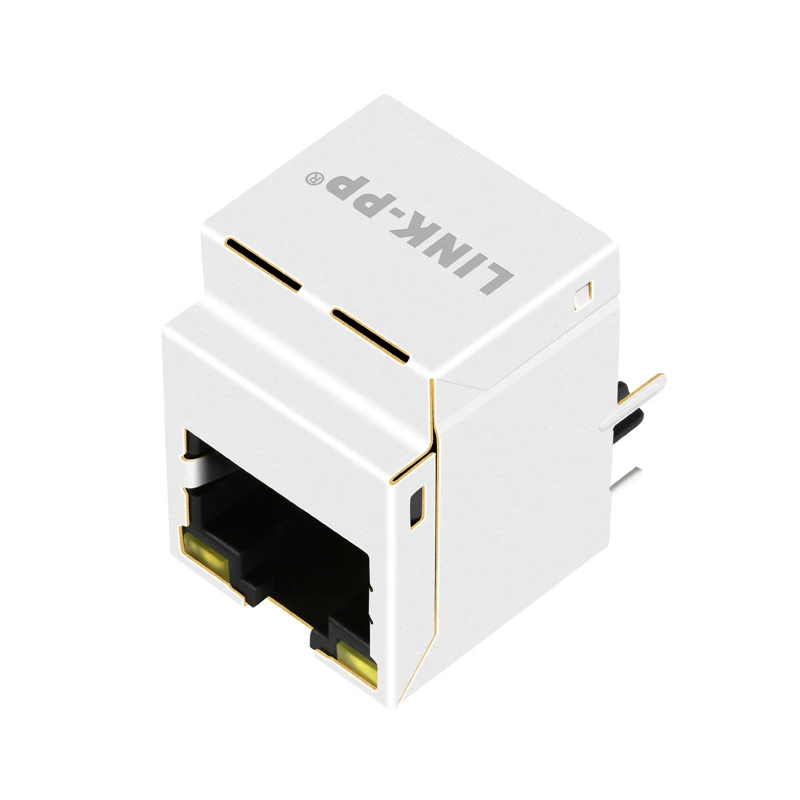 MJFR0849 заводская настройка различных спецификаций 1×2 RJ45 разъема с экранированным корпусом