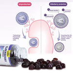 跨境可贴标黑接骨木莓软糖海藻接骨木莓软糖儿童维生素软糖