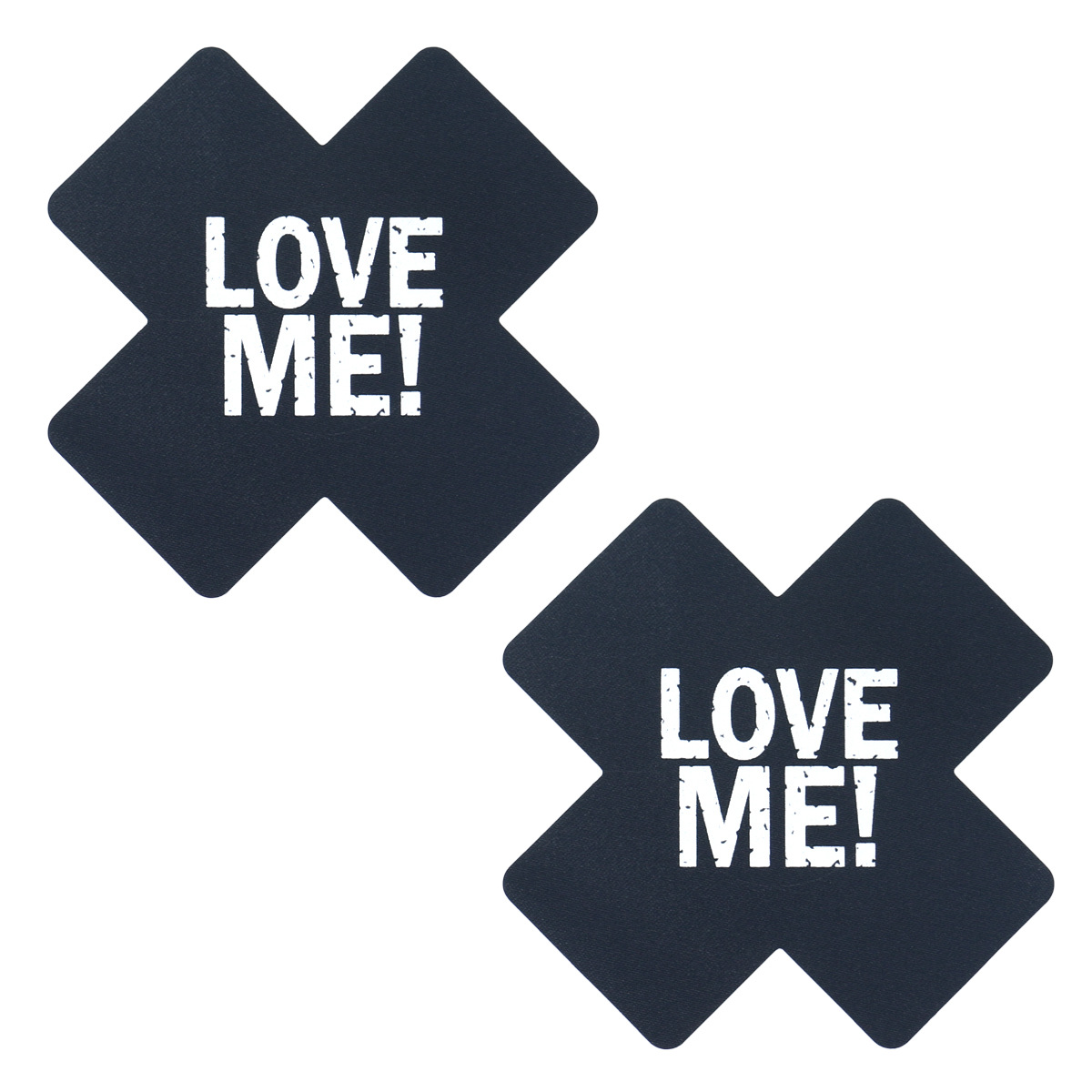 검정 십자 흰색 LOVE ME! 야광 아님