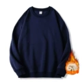 Autumn Winter Fleece - Navy - Fleece Lined