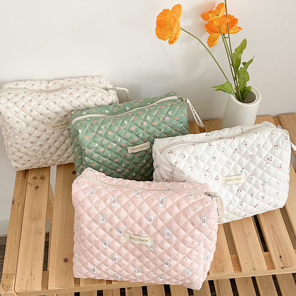 Brand cute capacious handheld organizer bag
