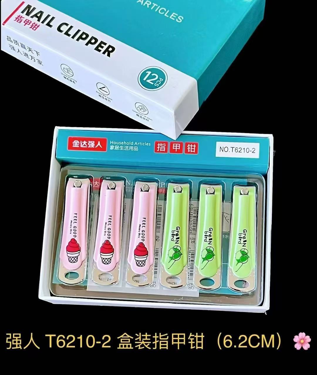 Cuchillos de uñas Jinda Strong 100 cortadores de uñas grandes, medianos y pequeños, cortaúñas de boca plana y cortaúñas de boca oblicua al por mayor