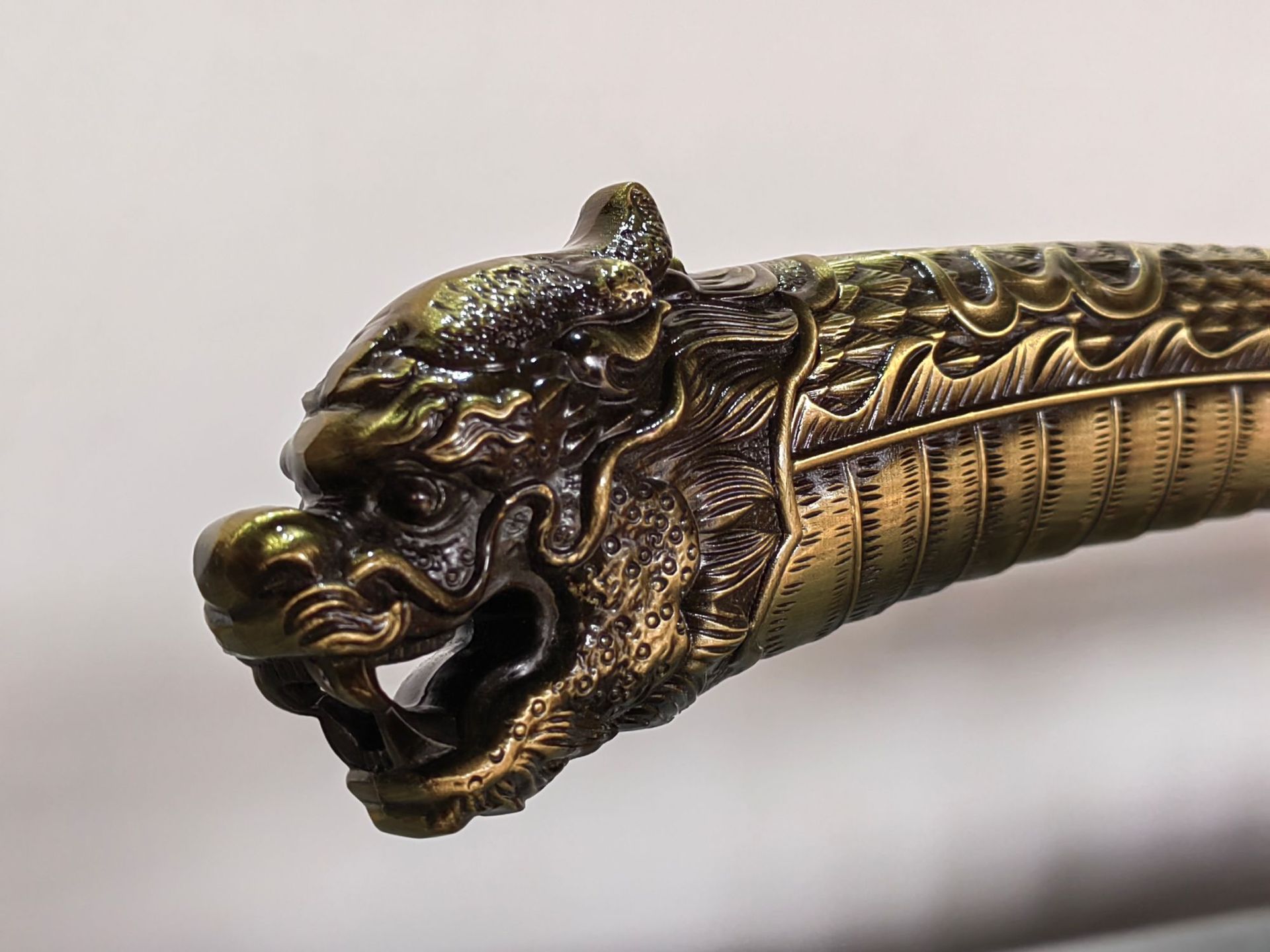 26寸黑色包革雁翎刀