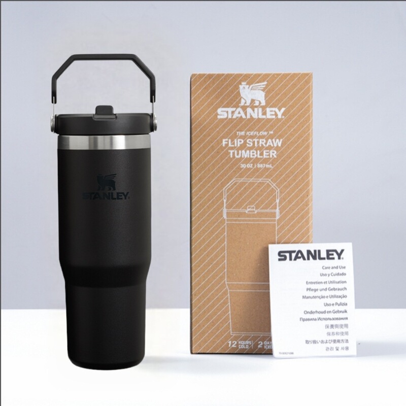 Amazon ebay 30oz スタンレー STANLEY ポータブルカップ カーカップ ステンレスハンドル蓋 ストローカップ|undefined