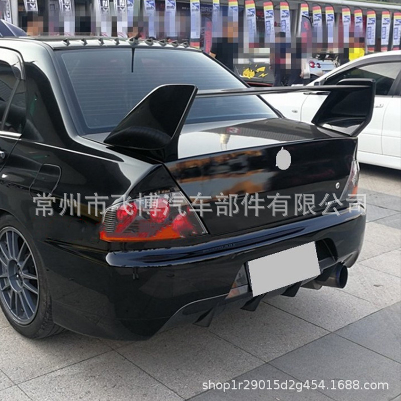Suitable for Sedan Universal Rear Wing Mitsubishi Lancer Lingshuai Wingshen Old Civic Modified Sports Style Fixed Wing