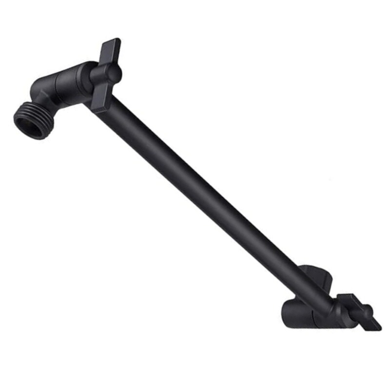 Foreign Trade Copper Electroplated Extendable Shower Arm Adjustable Bracket Rod Foreign Trade Copper Electroplated Extendable Shower Arm Adjustable Bracket Rod