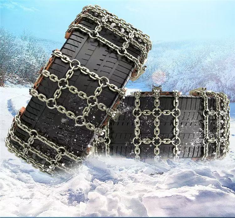 Anti-Skid Chains (Carefully Selected) for Car Tires, Suitable for All Types of Cars, Non-Damaging to Tires, Thickened Snow Anti-Skid Chains