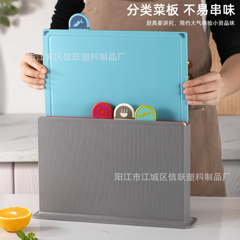 Placa de platos de plástico de clasificación de platos con asiento de almacenamiento para bebés alimentos suplementarios de frutas de corte set de platos de platos a prueba de moho