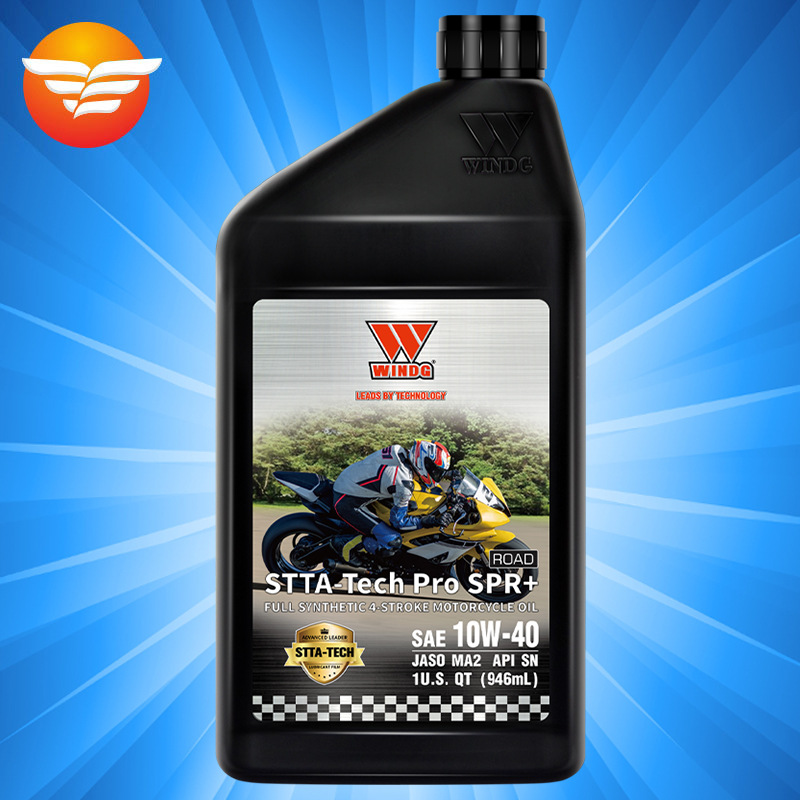 唯格摩托车机油 WINDG SPR+ 10W40 SN级进口全合成公路摩托车机油