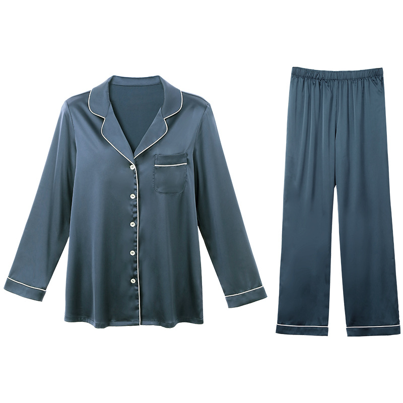 오션 블루 세트 (긴 소매 + 바지)