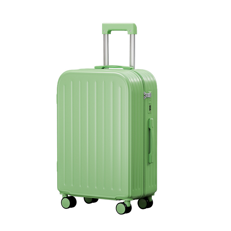 (Ventas directas de fábrica) Maleta de gran capacidad Maleta para mujer Caja de contraseña de rueda universal para estudiantes robusta y duradera para hombres