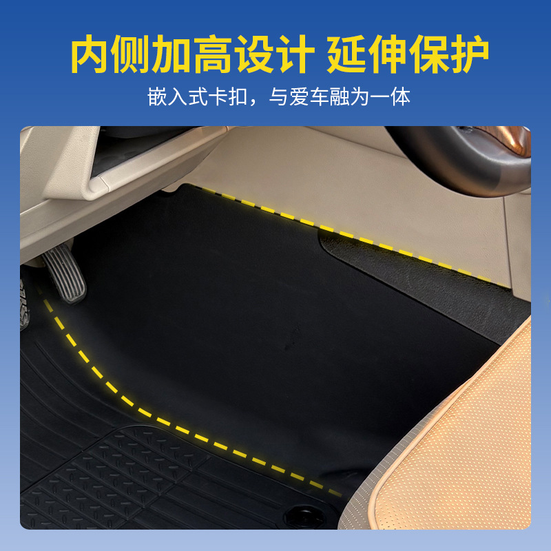 Para alfombrillas impermeables Land Cruiser LC300 Floor Mat TPE