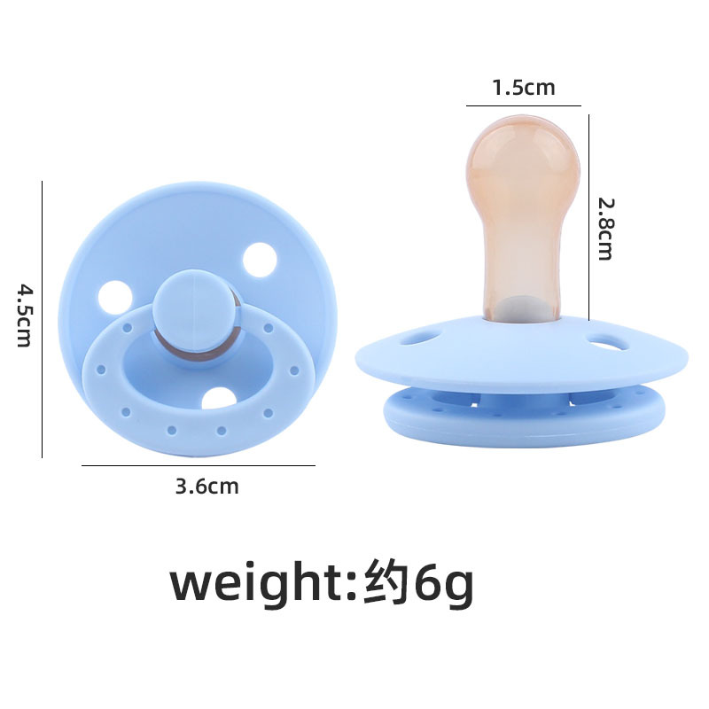 Suministros para bebés durmiendo pezón chupete bebé mordedura de silicona pezón portátil nuevo AliExpress Amazon