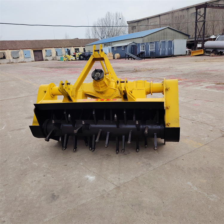 加深35公分灰土拌和机 牵引式路拌机 牧场牛粪破碎机