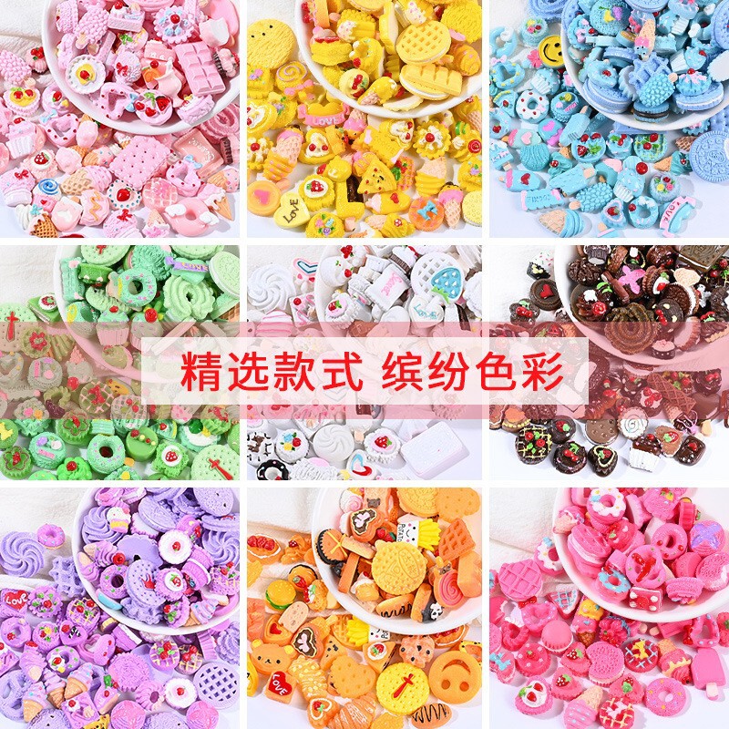Simulation food cream mobile phone shell accessories Japanese diy accessories handmade shop diy material wholesale food and play Lucky Bag Simulation food cream mobile phone shell accessories Japanese diy accessories handmade shop diy material wholesale food and play Lucky Bag