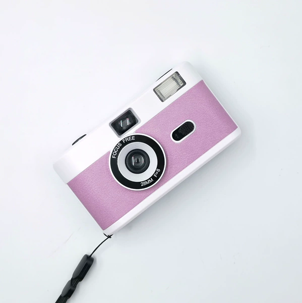 White pink purple