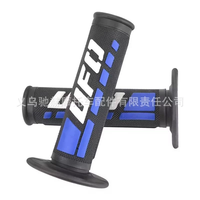 Motorcycle Handle Cover: Handlebar Grips, Universal Off-Road Vehicle - cj-264-blue
