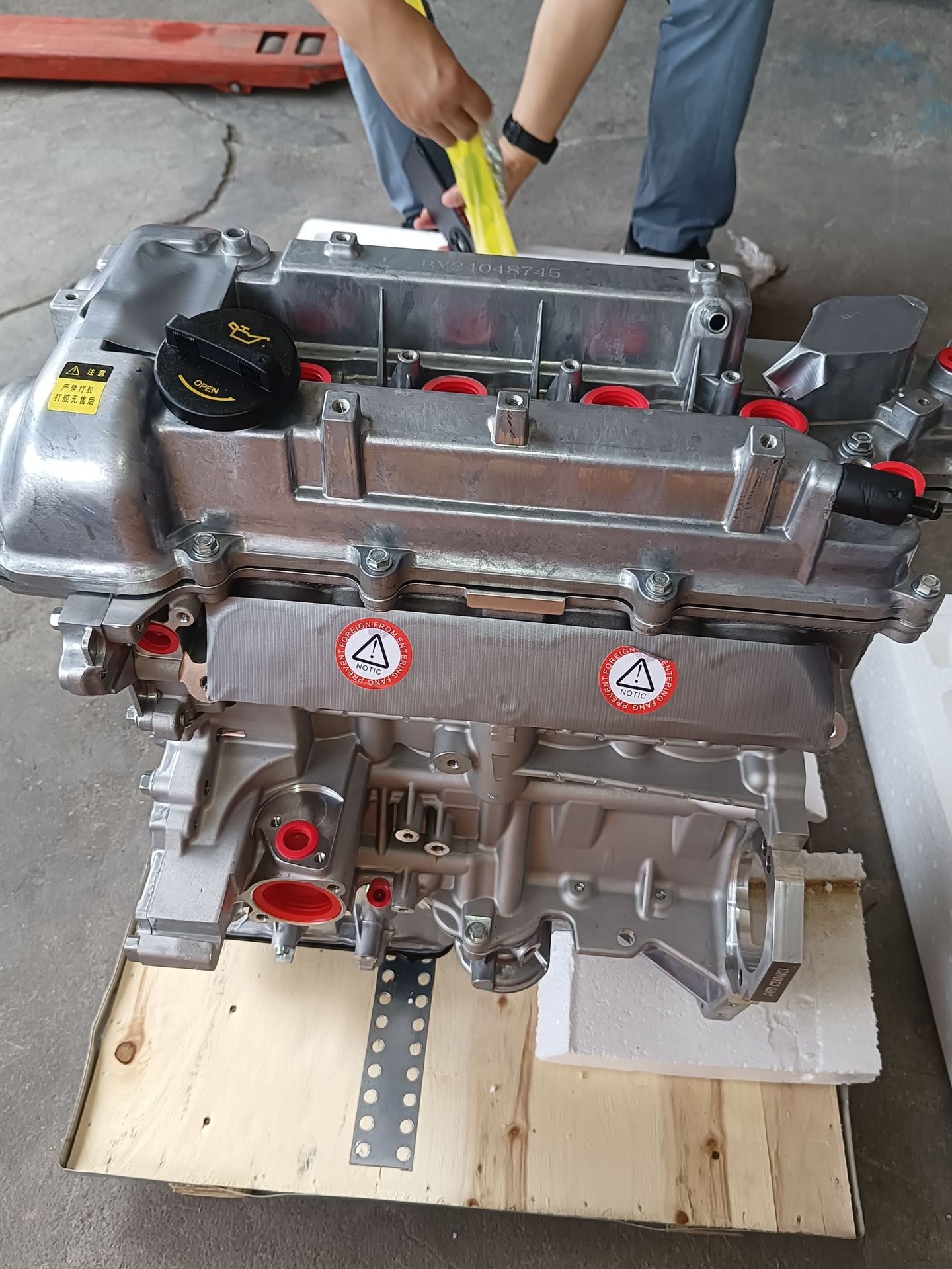 Hot-selling brand new 1.6L G4FD long block engine suitable for Hyundai Kia Rio Soul complete engine assembly