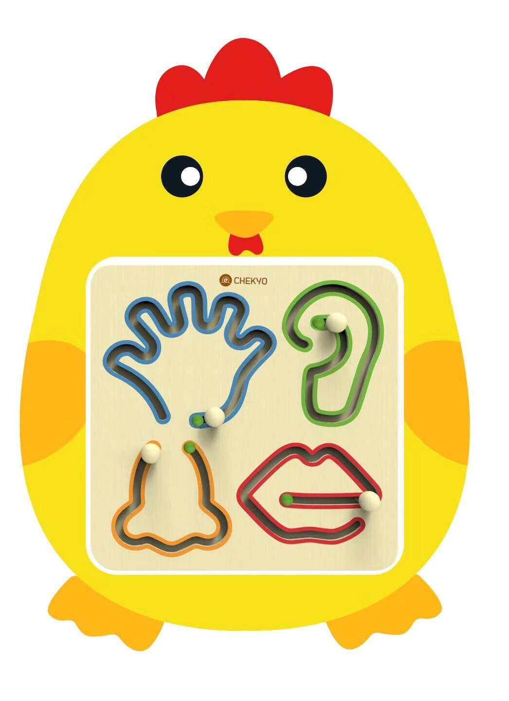 아기 병아리 벽 게임 58*79cm