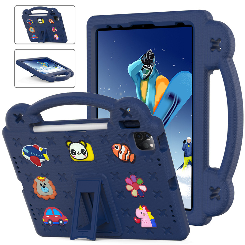 Cross-border iPad A16 tablet protective cover 9.7/10.2/12.9 children DIY Beibei bear portable anti-fall shell Cross-border iPad A16 tablet protective cover 9.7/10.2/12.9 children DIY Beibei bear portable anti-fall shell