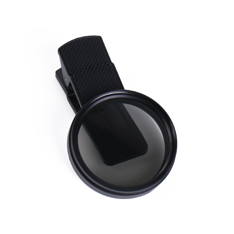 现货供应52mm/67mm手机摄影偏振镜高清滤镜带夹子CPL镜消除反光|undefined