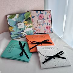 シルクタオルの封筒箱のタオルの下着の箱のストッキングのパジャマのシャツの包装箱のシルクのハンカチのお土産の箱
