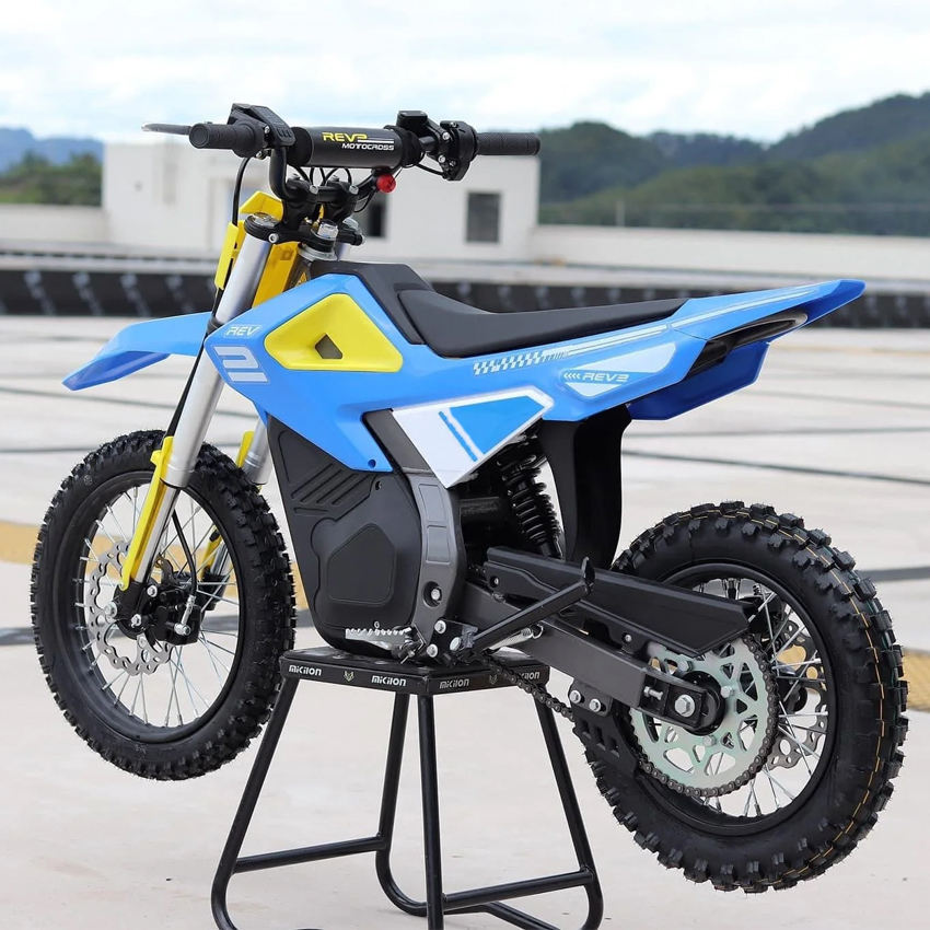 Foxboy Kidsren's Off-Road Electric Motorcycle Youth Electric Off-Road Is Suitable for Teenagers Aged 10-15 Years Old to Ride