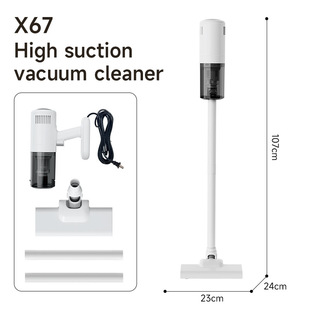 Cross-Border Household Wired High-Suction High-Power European and American Handheld Vacuumums Handheld Vacuum Cleaner