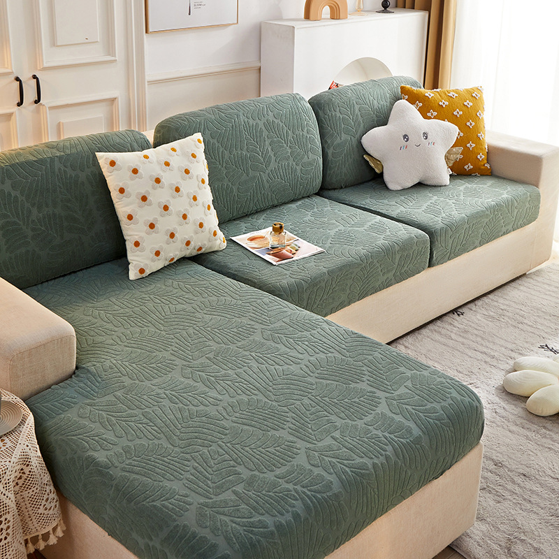 Elastic New Full Wrap Slipcover Cushion Solid Color Simple Non-Slip Wear-Resistant All-Season Universal Sofa Cover_voghion.com