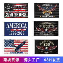 America 250th flag3X5FT�羳���S�������������ÙM�����aӡˢ