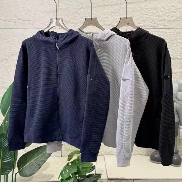 Bird House's similar alternative to the waffle fleece jacket: warm, comfortable, simple jacket for men, autumn couple's hooded casual coat