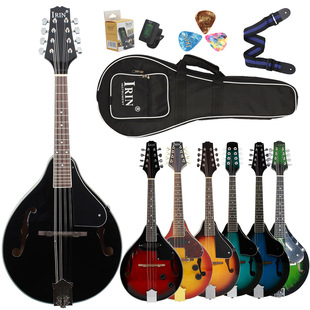 Foreign Trade Mandolin Set Eight-String Electric Mandolin Beginner Entry-Level 8-String Guitar Banjo Instrument Mandolin