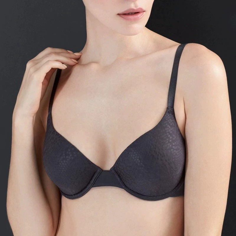 Thin underwear, supporting breathable bra, American style, simple cut