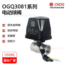 微型电动阀220v三线一控不锈钢防水电动管道水阀 厂家直销