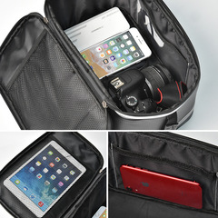 Bike rear rack bag hard shell waterproof large capacity designated driver bag rear seat bag cycling electric bike tail bag