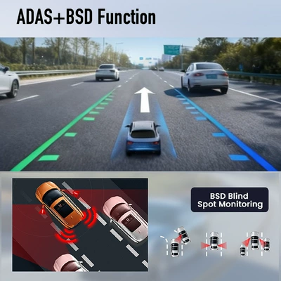Cross-Border Four-Lens 4g Remote Monitoring Driving recorder