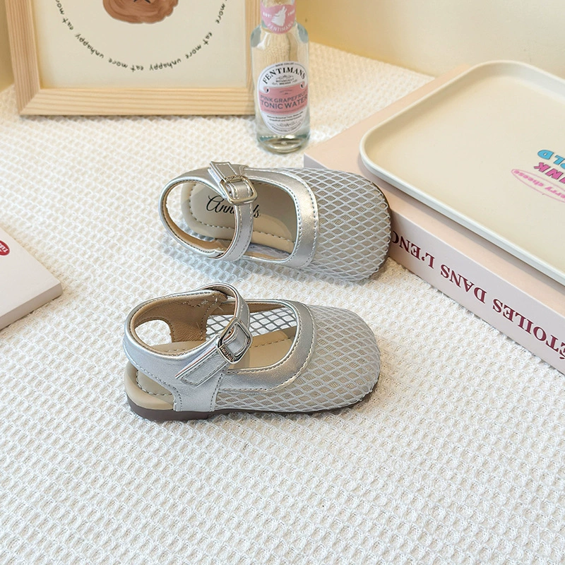 Sandals для, дышащие летние детские универсальные обувь, корейский стиль, западный стиль