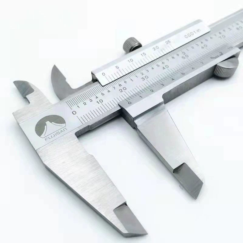 Штангенциркуль Fujishan Vernier Caliper, промышленный, общепромышленный, английский, высокоточный измерительный инструмент из нержавеющей стали