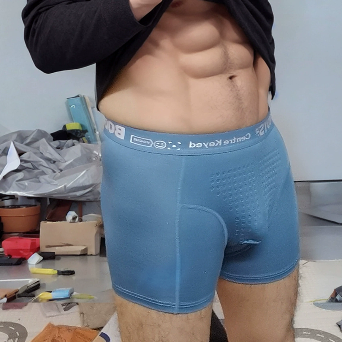 7723 мужские модальные трусики четыре штучки в штучной упаковке